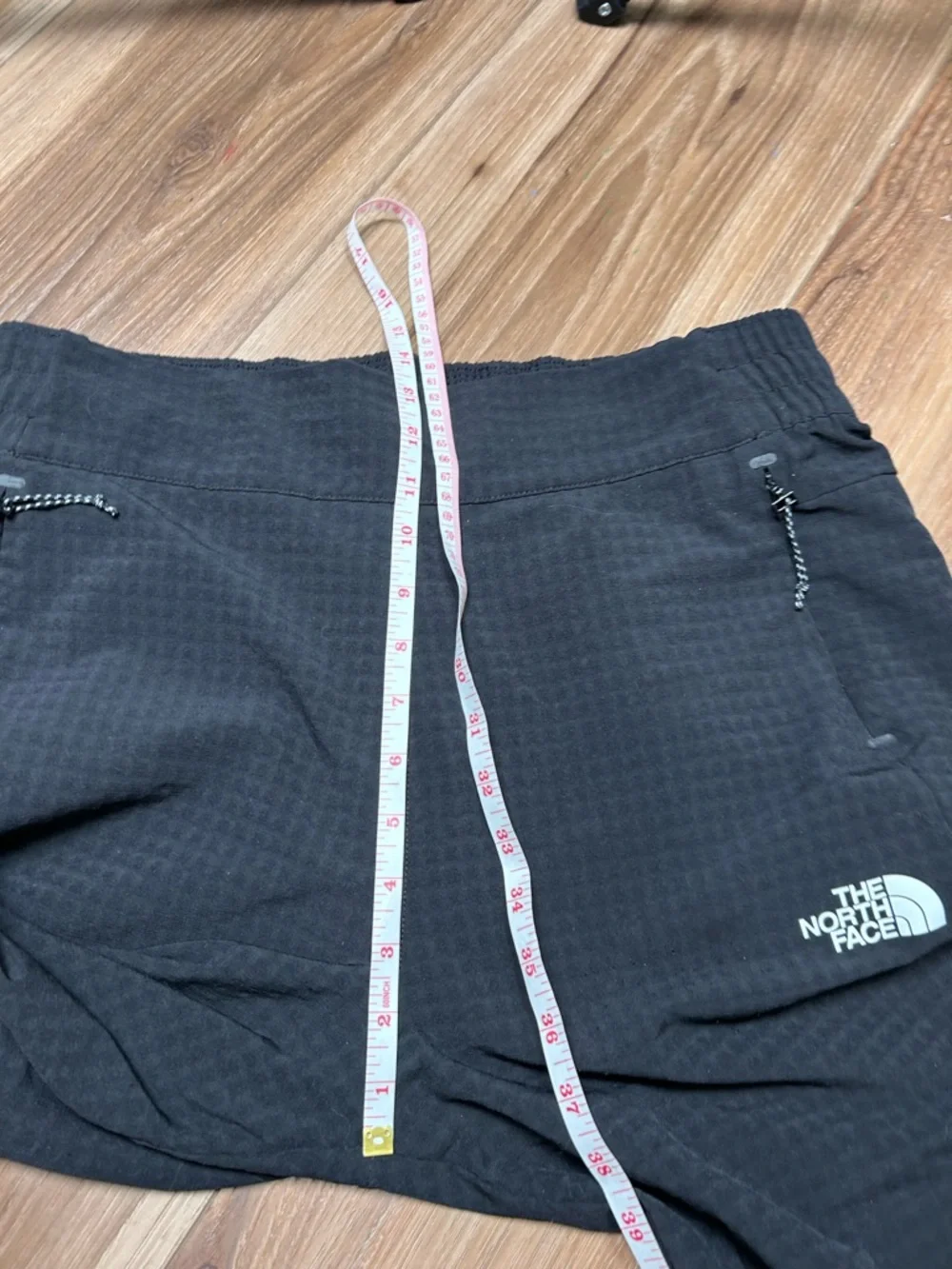 North Face women’s tekware grid fleece pants size large pull on water resistant - Picture 12 of 15